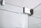 Душова кабіна без піддону Koer SR SC02-100x80x200-TR-01 прозоре скло Easy Clean 8мм, хром (KR5355)