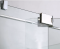 Душова кабіна без піддону Koer SR SC02-100x80x200-TR-01 прозоре скло Easy Clean 8мм, хром (KR5355)