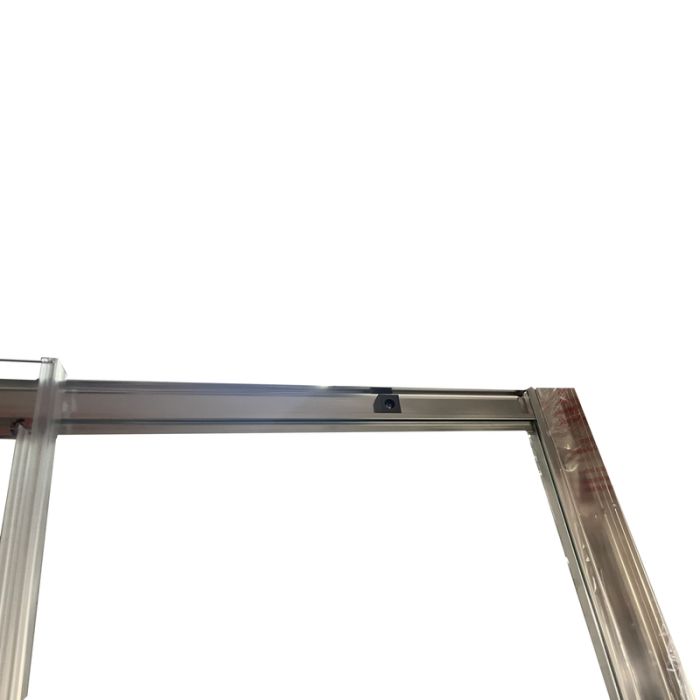 Душова кабіна без піддону Koer SR SC04-90x90x195-TR-02 прозоре скло Easy Clean 5мм SS Color (KR5682)