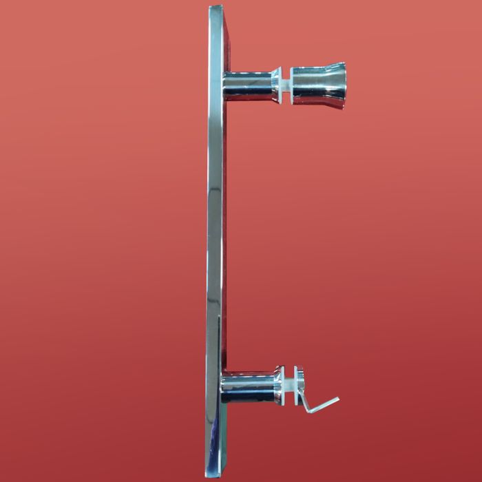 Двері в нішу Koer SR SD01-120x200-TR-07 прозоре скло Easy Clean 8мм, графіт (KR5378)