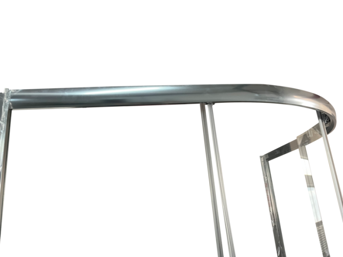 Душова кабіна без піддону Koer SR SC04-90x90x195-TR-01 прозоре скло Easy Clean 5мм, хром (KR5360)