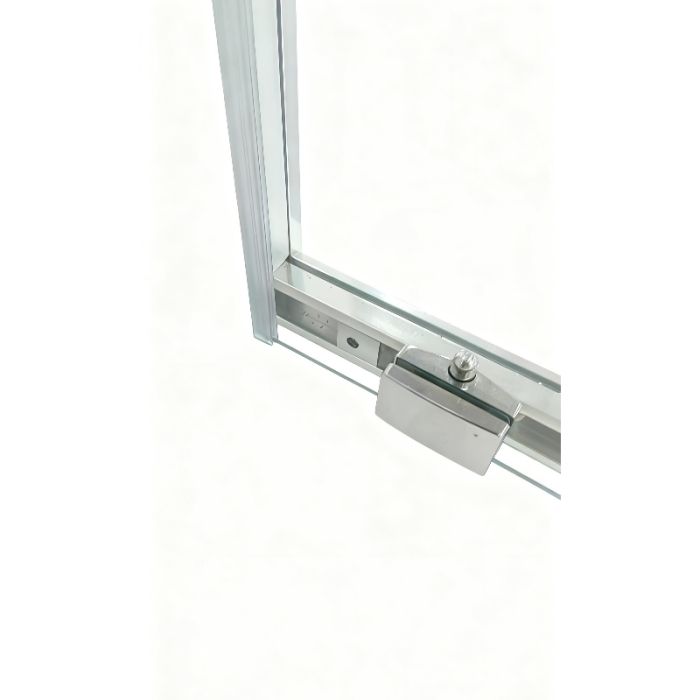 Душова кабіна без піддону Koer SR SC10-90x90x195-TR-01 прозоре скло Easy Clean 6мм, хром (KR5942)