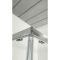 Душова кабіна без піддону Koer SR SC10-90x90x195-TR-01 прозоре скло Easy Clean 6мм, хром (KR5942)