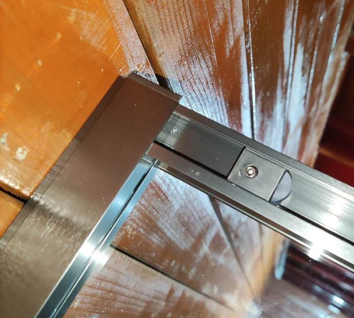 Душова кабіна без піддону Koer SR SC10-90x90x195-TR-07 прозоре скло Easy Clean 6мм, графіт (KR5944)