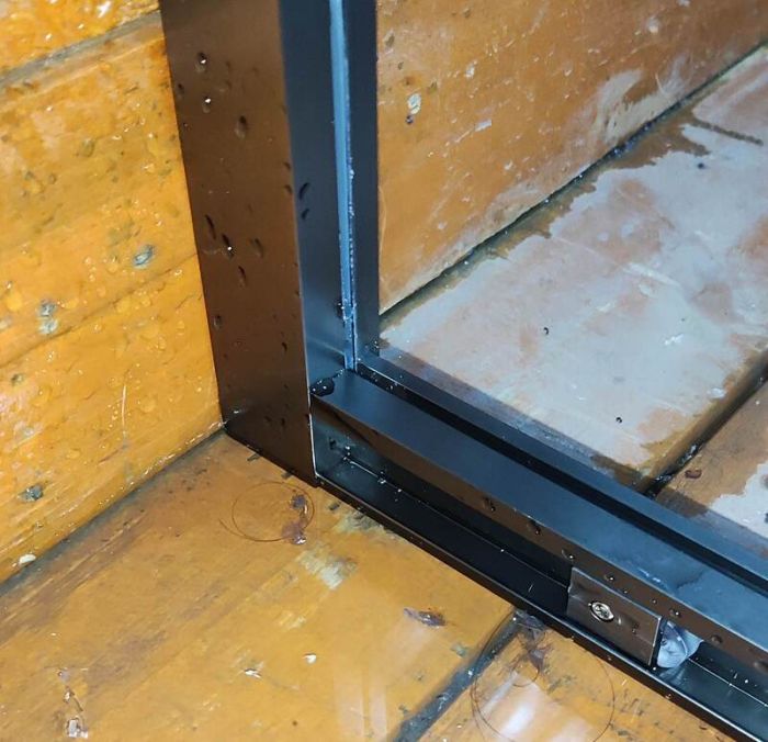 Душова кабіна без піддону Koer SR SC10-90x90x195-TR-07 прозоре скло Easy Clean 6мм, графіт (KR5944)