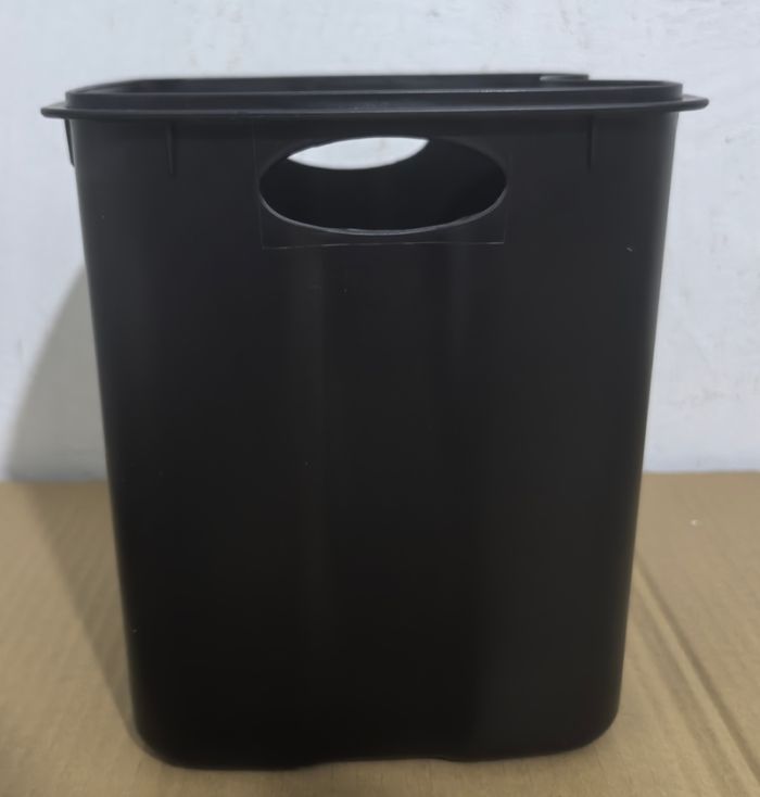 Відро для сміття з плавним закриттям квадратне Zerix Kubix-TC0106 White 6 л (колір білий) (ZX6109)