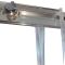 Двері в нішу Koer SR SD05-120x200-TR-01 прозоре скло Easy Clean 6мм, хром (KR5405)
