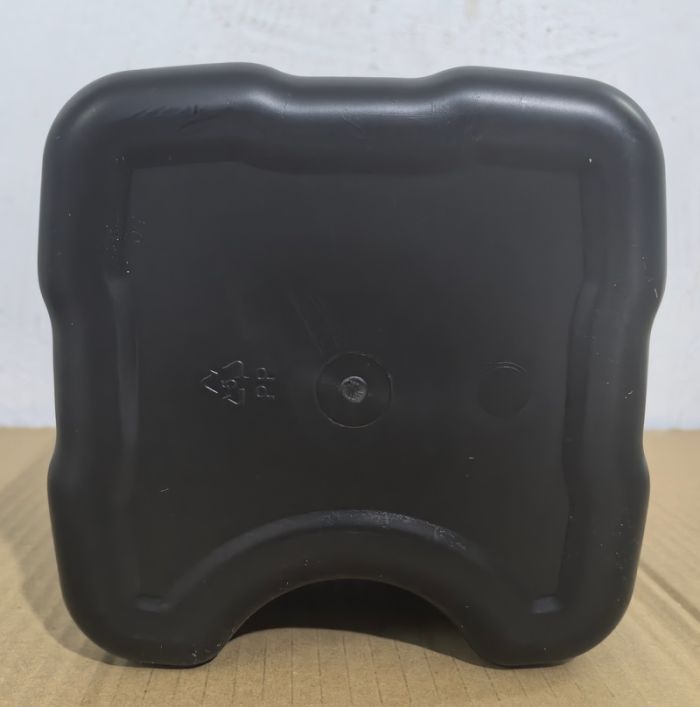 Відро для сміття з плавним закриттям квадратне Zerix Kubix-TC0106 White 6 л (колір білий) (ZX6109)