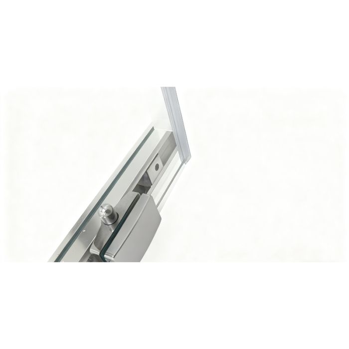 Душова кабіна без піддону Koer SR SC10-90x90x195-TR-01 прозоре скло Easy Clean 6мм, хром (KR5942)