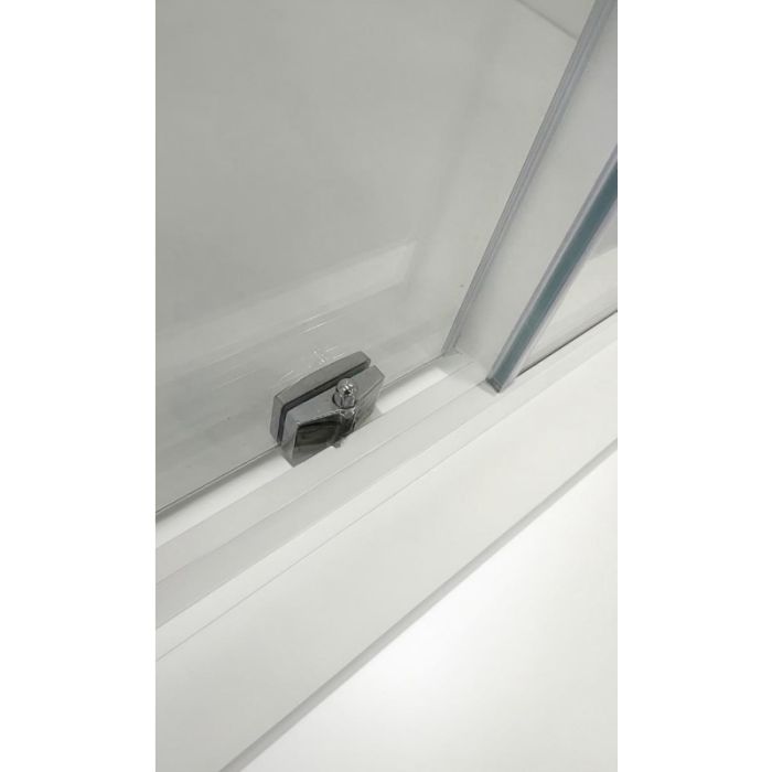 Душова кабіна без піддону Koer SR SC10-90x90x195-TR-01 прозоре скло Easy Clean 6мм, хром (KR5942)