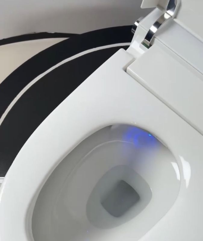 Унітаз-біде підлоговий з електронним управлінням Koer TB-0201 Smart 675x400x450mm із вбудованим бачком (KR6071)