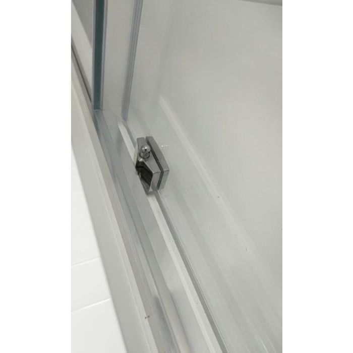 Душова кабіна без піддону Koer SR SC10-90x90x195-TR-01 прозоре скло Easy Clean 6мм, хром (KR5942)