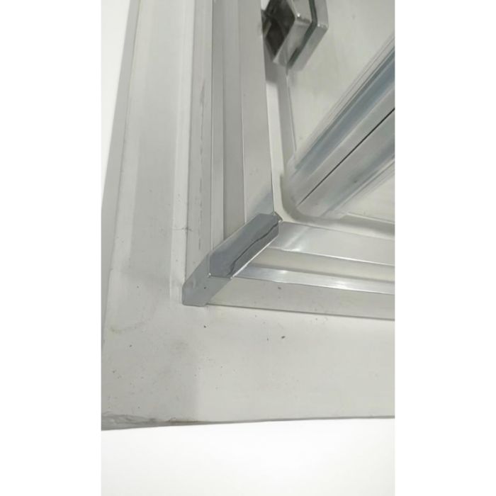 Душова кабіна без піддону Koer SR SC10-90x90x195-TR-01 прозоре скло Easy Clean 6мм, хром (KR5942)