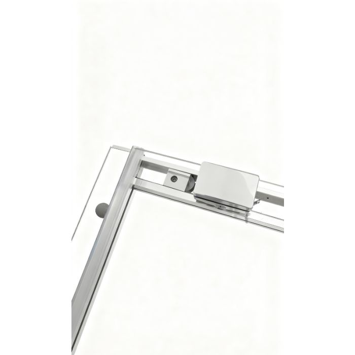 Душова кабіна без піддону Koer SR SC10-90x90x195-TR-01 прозоре скло Easy Clean 6мм, хром (KR5942)