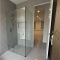 Бічна стінка до кабіни Koer SR SW04-90x200-TR-07 прозоре скло Easy Clean 10мм, графіт (KR5391)
