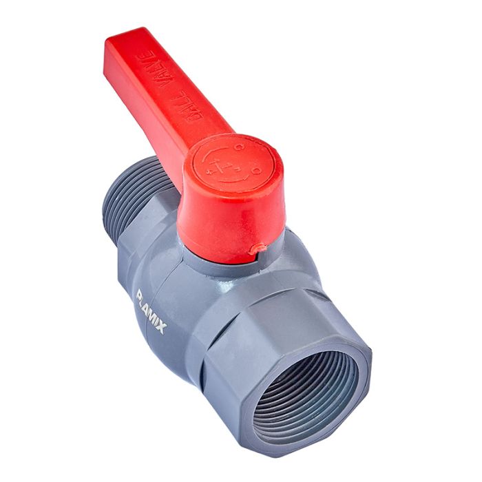 Кран кульовий Plamix PVM-1 1/4" FM PVC (PM0622)